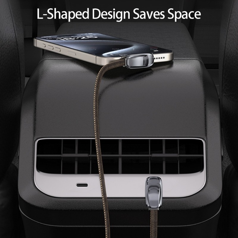 Heavy Duty 240W Charging Cord L Shaped Head For Quick Power &480mbps Data gallery