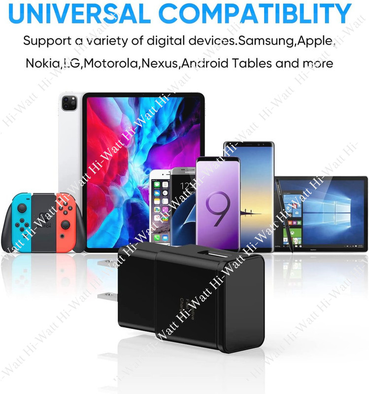 Adaptive fast charger Type-C Cable For Samsung Galaxy S9 S9+ S8 Note 8 9 LOT gallery