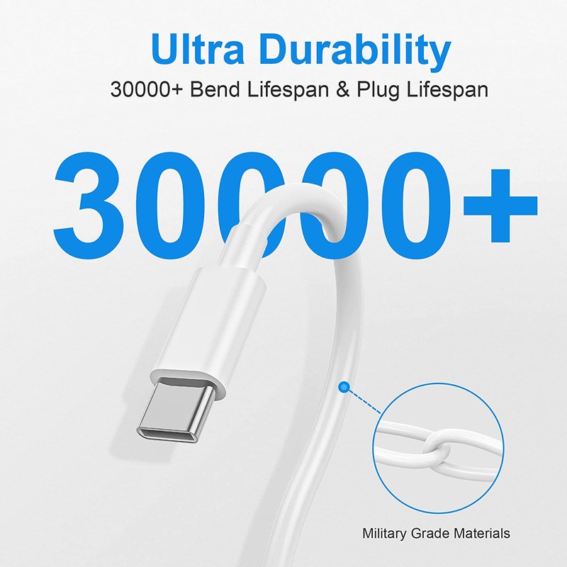 For Samsung iPhone 17 16 Pro Max 60W USB-C to USB C Cable Fast Charger Cord Lot gallery
