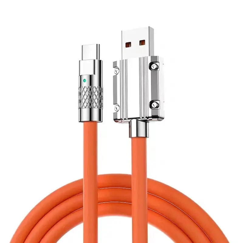 Cable para Juegos Gamer Gaming con Rotacion 120W/6Ft Adaptador tipo C Telefonos gallery