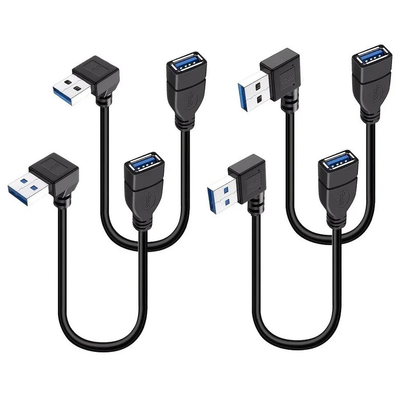 USB to Micro USB Cable 6Inch Right Angle Short USB Micro Cord 90 Degree Fast gallery