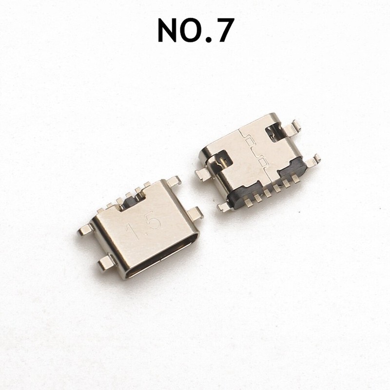 100Pcs/Lot 10Models Type-C USB Charging Dock Connectors Mix 6Pin and 16Pin8997 gallery