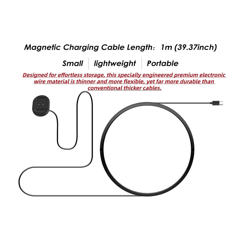 Charging Cable for Meta Display Neural Band Charger, Magnetic Fast Charge gallery