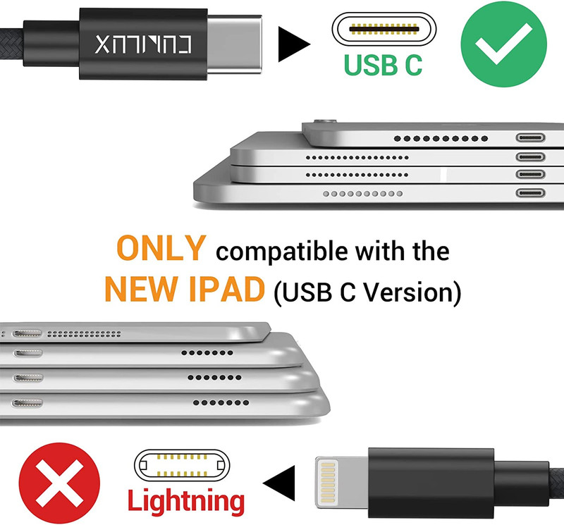 Cubilux USB C Dual Headphones Adapter, Type C to Double 3.5Mm Earphone Audio Spl gallery