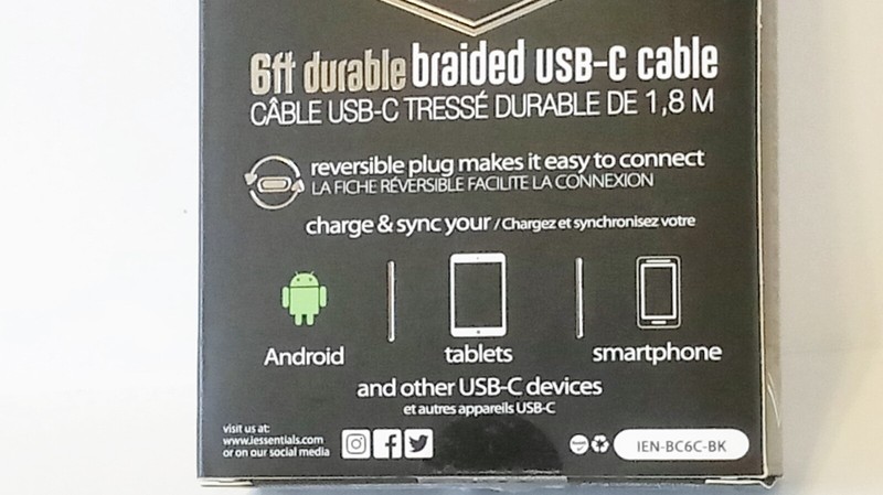 6ft USB type-c durable Braided fest charge&Sync for Android/Tablets/Smartphones gallery