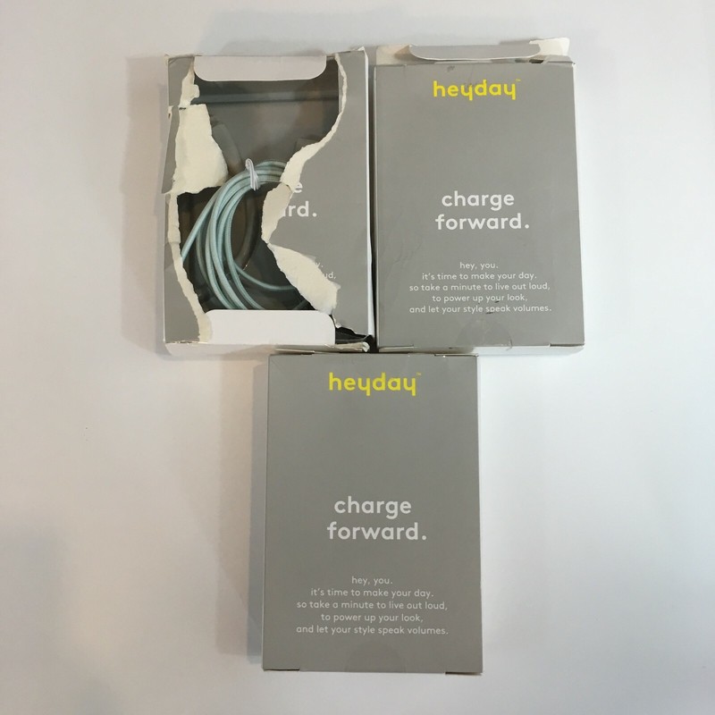 Heyday 6ft & 4ft Micro USB For Android Charging Cable 3 Count Lot gallery