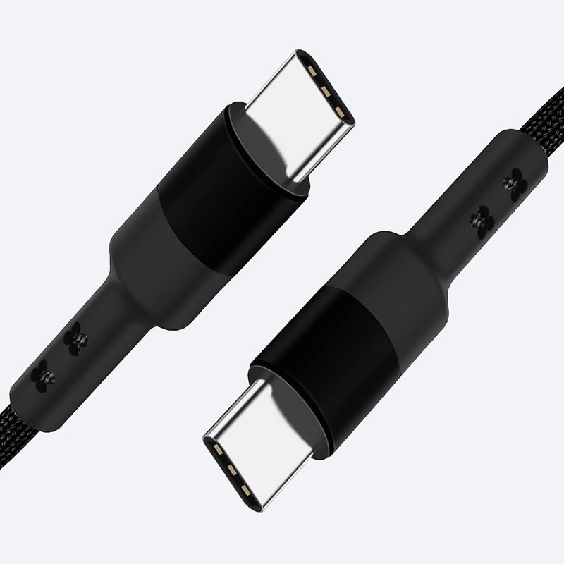 USB-C to USB-C Cable 1FT, 3-Pack, 20V 3A PD Fast Charging for Samsung, Pixel, Ma gallery