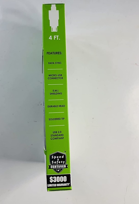 Hot Tips Micro-USB Connector--Black--4 Feet gallery