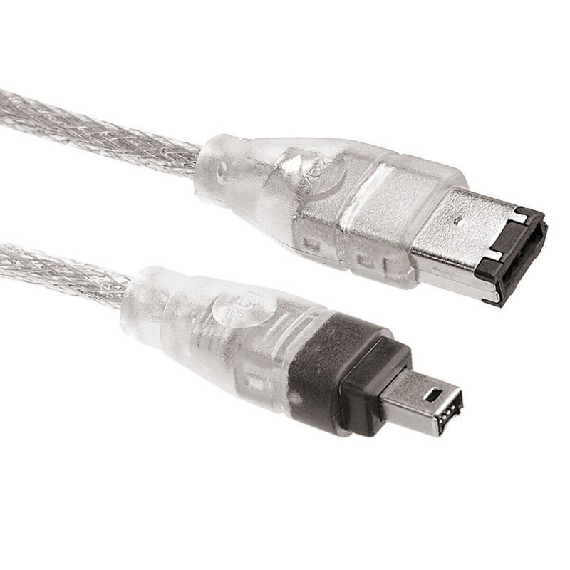 6Pin 1394 to Firewire 400 IEEE 1394 4 Pin Male iLink Adapter Cord Cord 1394A