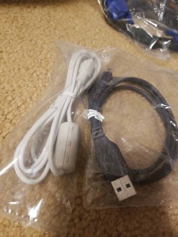 2 Pack Mini USB Cable 3 to 5ft 5 Pin Data Sync Charging Cord for Camera GPS PS3 gallery