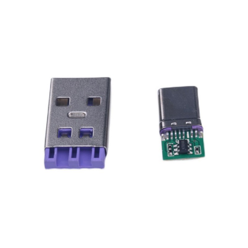 1Set Type-C USB Fast Charge Adapter 65W 5A Male Connector Welding with 5Pin PCB gallery
