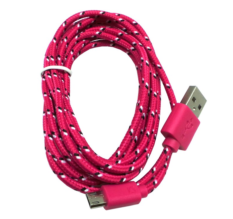 Rapid Sync Charge Braided Micro USB Cable For Galaxy S6 S5 S4 S3 S2 Note III IV gallery