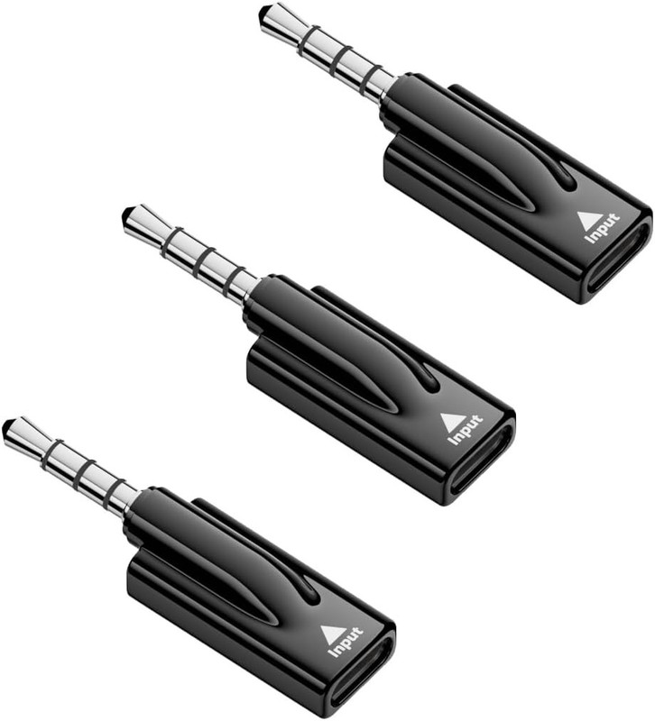 Adaptador USB C Hembra a 3.5mm Macho Cable de Audio AUX