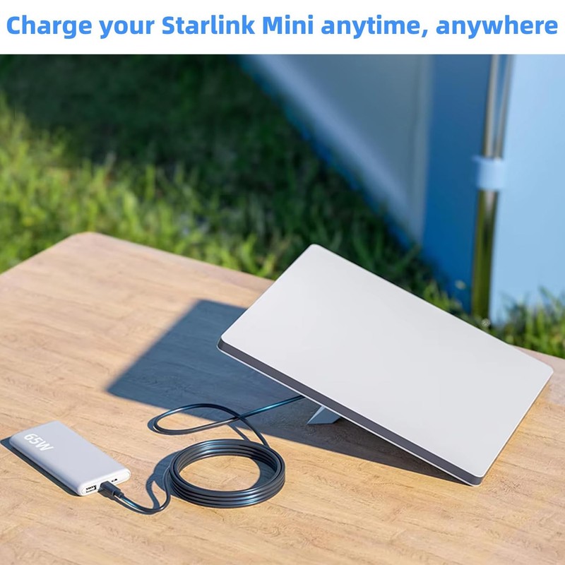 3M/9.8FT USB to DC Female Extension Power Cable Cord for Starlink Mini, Work ... gallery