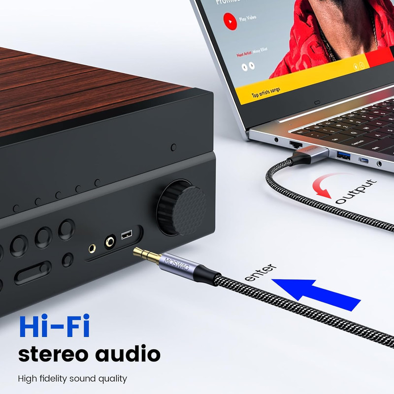 USB to 3.5Mm, USB to Audio Jack Adapter, PC 3.5Mm Male AUX Stereo Audio Converte gallery