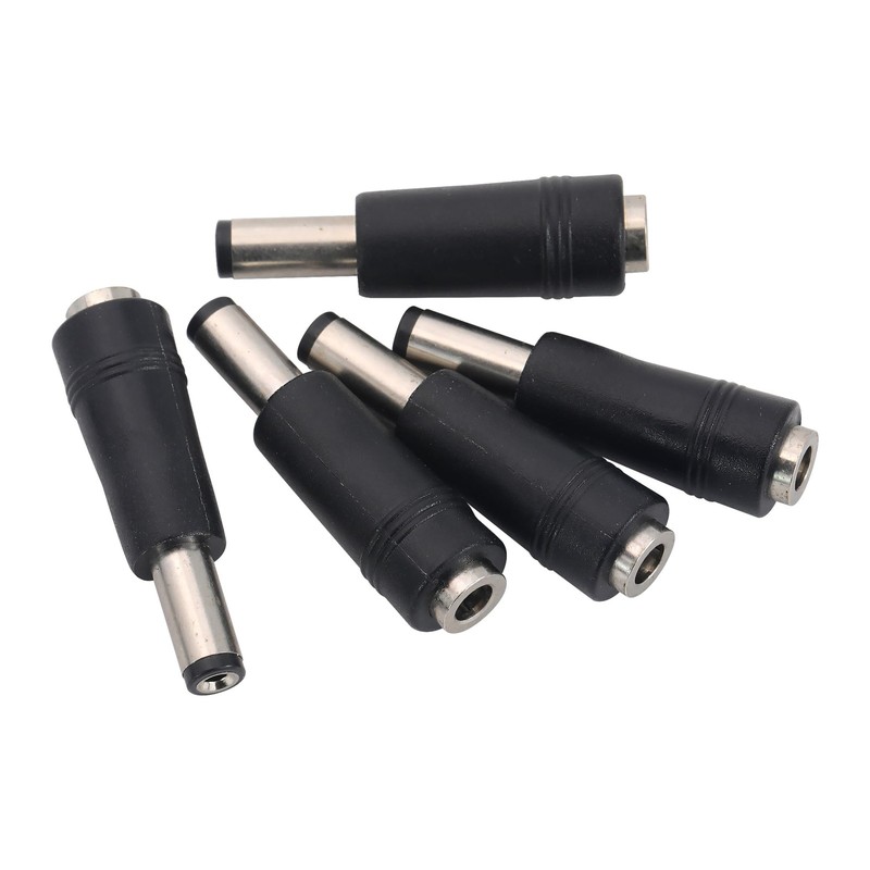 5 PCS DC 4.0x1.7mm Female To 5.5x2.1mm Male Plug Power Converter Laptop PC gallery