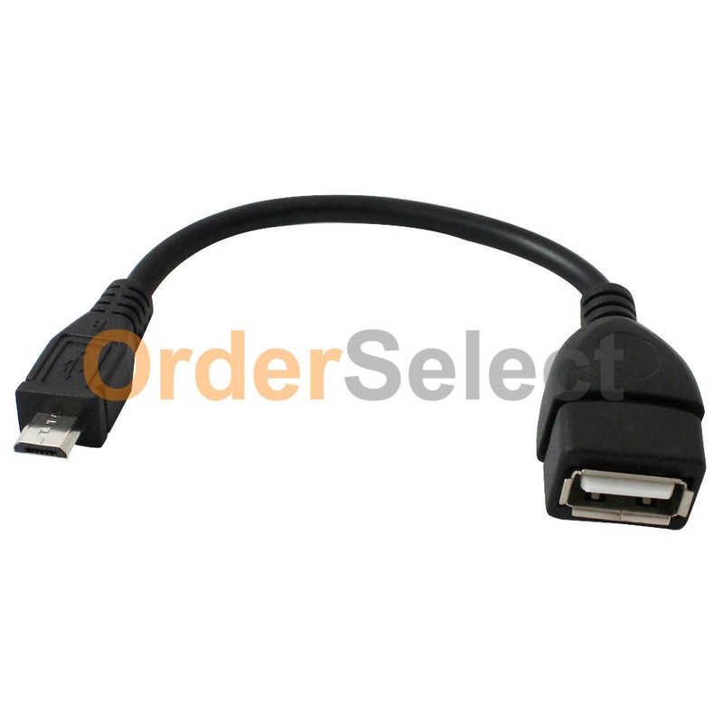 3 NEW USB Micro B to A OTG Cable for Samsung Galaxy S5 S6 S7 Edge Plus Active gallery