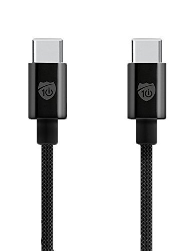 i10 Power Series 6 ft Nylon Braided USB-C Cable -Apple MFI Certified for Macbook