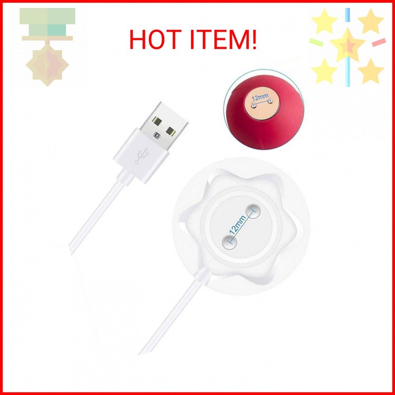 Magnetic Rose USB Charger Adapter Cable – 12mm Fast Charging Dock Cord for Rose gallery
