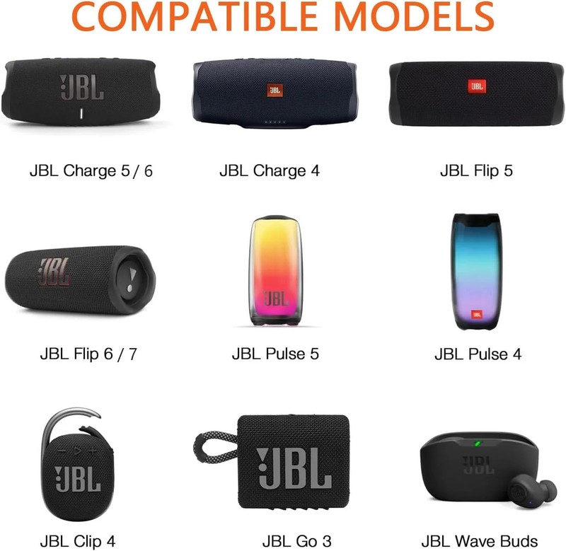 Charger Charging Cable Cord Fit for JBL Charge 4,Charge5,Charge 6,JBL Flip 5,... gallery