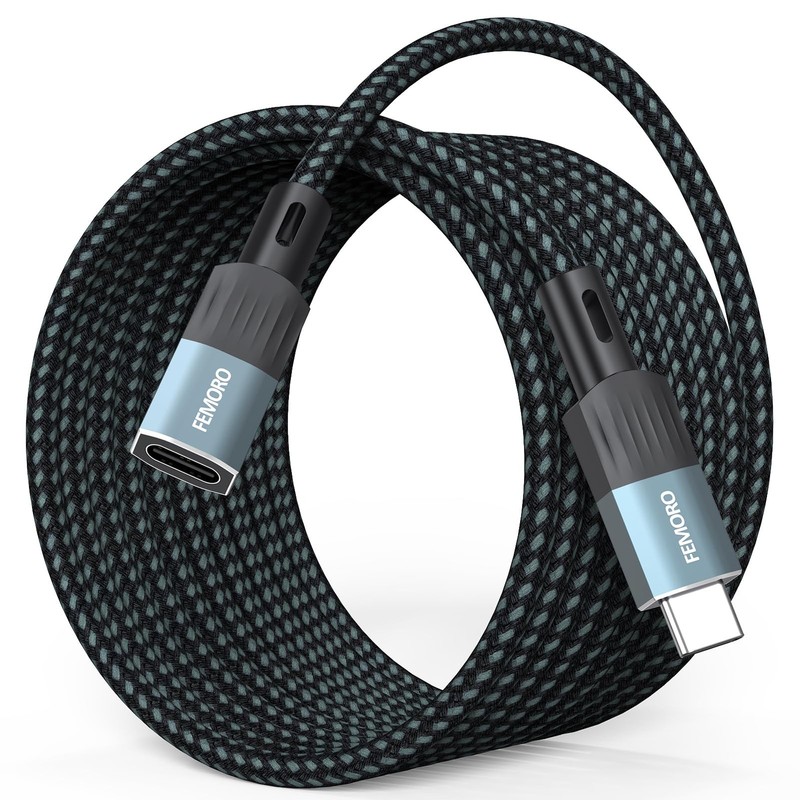 USB Extension Cable 15Ft Long, 10Gbps Data Transfer/60W Charging/4K60Hz USBC …