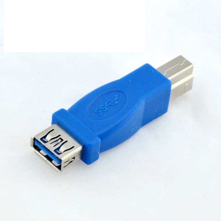 2pcs USB 3.0 A female to Printer B male converter adapter F/M gallery