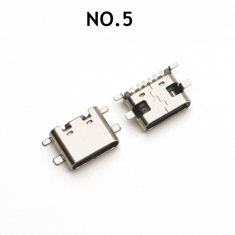 100Pcs/Lot 10Models Type-C USB Charging Dock Connectors Mix 6Pin and 16Pin8997 gallery