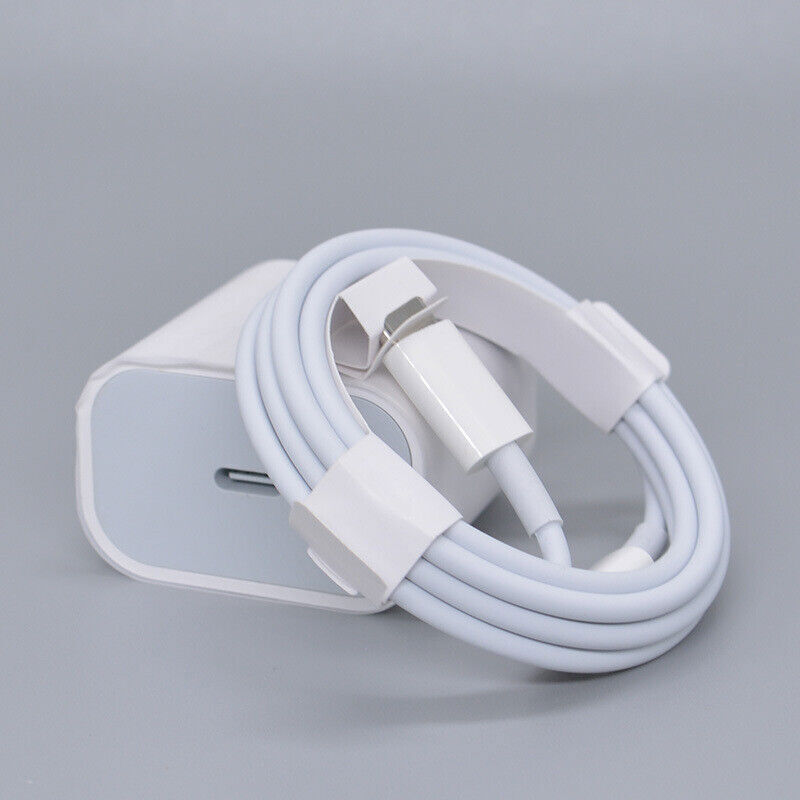 20W Fast Charger Power Adapter Cable Charging For iPhone 8 11 12 13 14 Pro Max