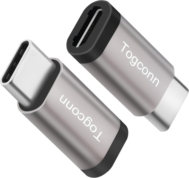 USB C to Micro USB Adapter 2 Pack, USB Type-C (Female) to Micro USB (Male) Conve gallery
