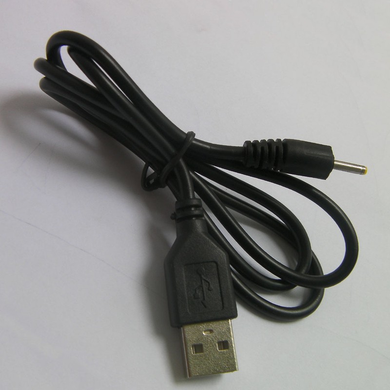 USB A Type Port To DC Jack 2.5X0.7mm Male Power Adapter Connector Cord Cable gallery
