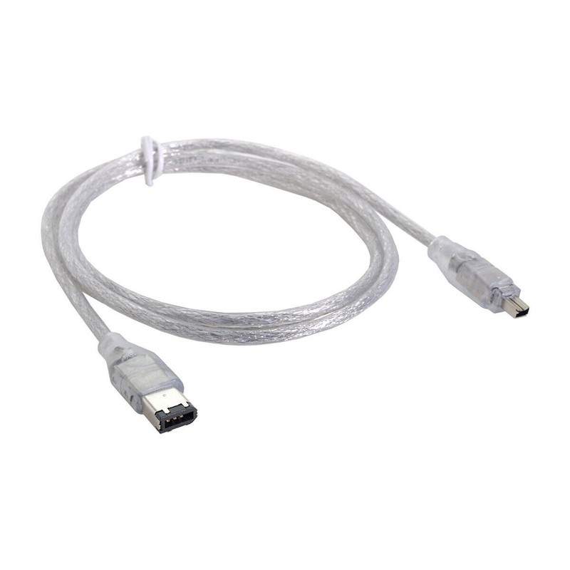 6Pin 1394 to Firewire 400 IEEE 1394 4 Pin Male iLink Adapter Cord Cord 1394A gallery