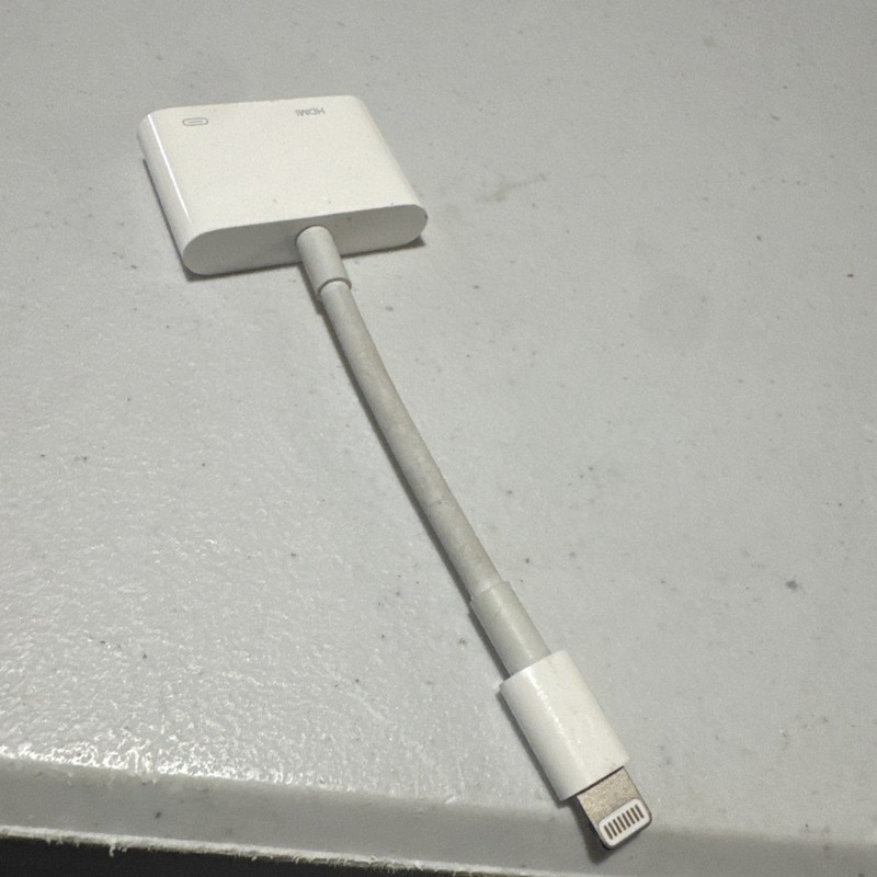 GENUINE Apple Lightning AV Cable to HDMI Port Adapter for iPhone 14 13 12 11 XR.