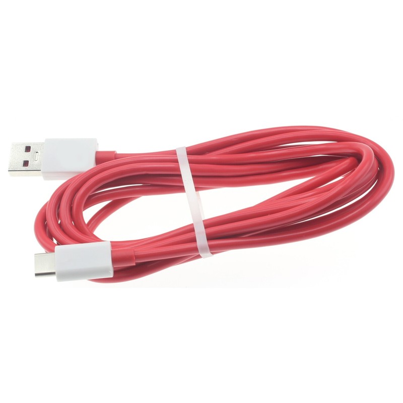 Red 6ft USB-C Cable Charger Cord Power Wire Type-C Long Fast for Smart Phones