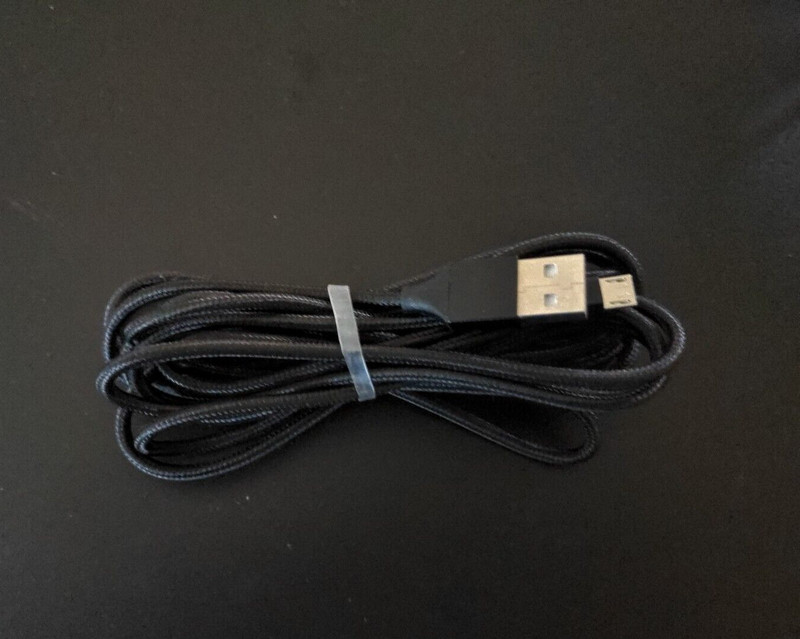 9 ft. Micro USB Cable Black