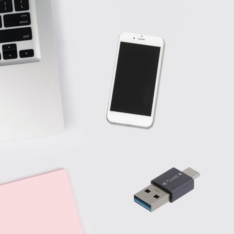 Conversion Adapter USB3.0 to Type-C Connector for Phones Laptop PC Computer gallery