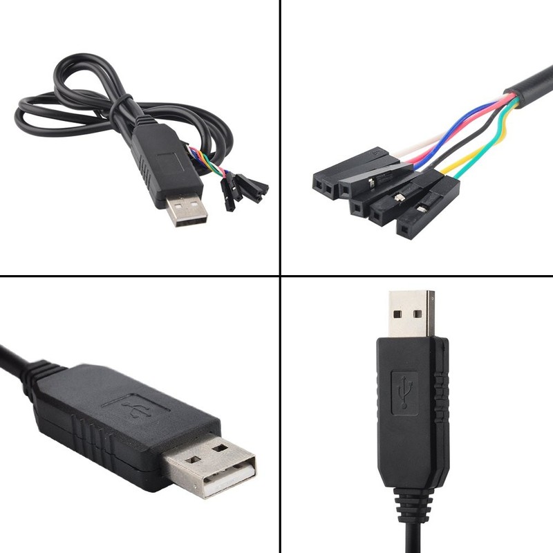 2 PCS 5V USB To TTL Serial Cable Adapter FT232 For Arduino ESP8266 Fingerprint gallery