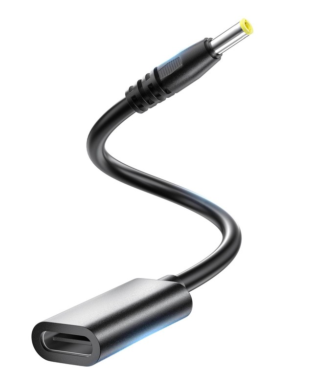 USB-C to Barrel Charger Adapter for PSP 1000/2000/3000 | Extended Barrel Tip …
