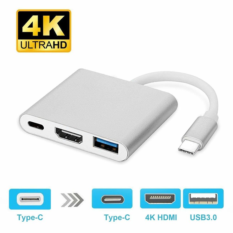 For Samsung S26 S25 S24 S23 S21 Type C to HDMI Cable HDTV TV Adapter Converter