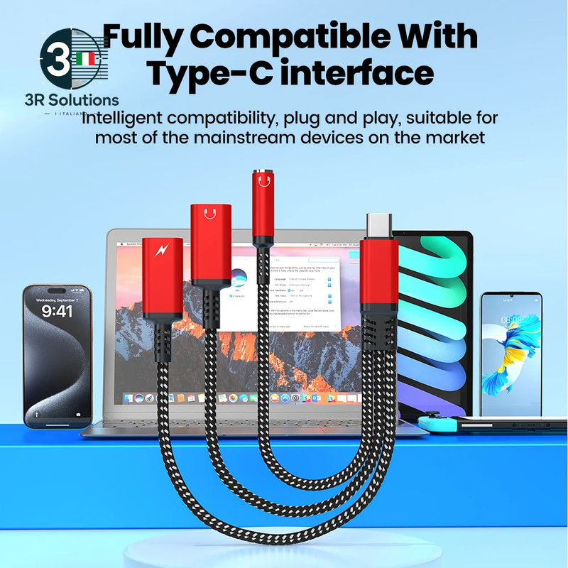 3 in 1 PD 60W Fast Charging Adapter for iPhone16 15 Samsung Type C to PDO gallery