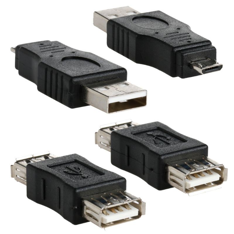 10 Pcs OTG 5 pin F/for M Mini Changer Adapter Converter USB Male to Female Micro gallery