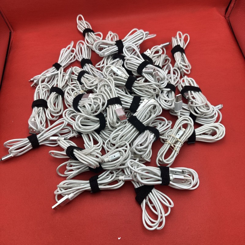 Lot of 38 / 6FT iPhone/iPad Charging Cables USB-A to iphone/ ipad