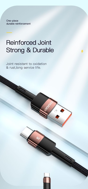 USB Type C Data Cable For Realme Huawei P30 Pro 66W Fast Charging Wire gallery
