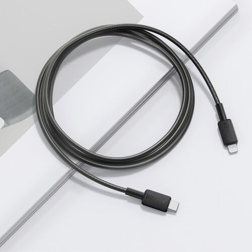 Anker 322 USB-C to Lightning Cable Braided MFi Certified iPhone 6 feet gallery