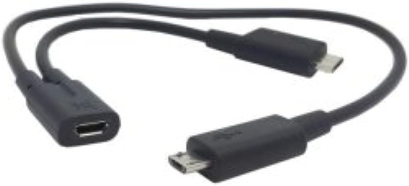 Micro USB 1 to 2 Y Splitter Cable,Micro USB 1 to 2 Charging Extension Cable S... gallery