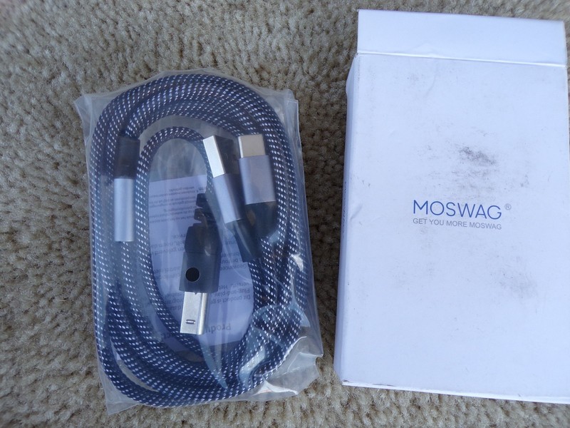 MOSWAG USB C to Printer Cable Type C to USB Printer Cable @h1 gallery