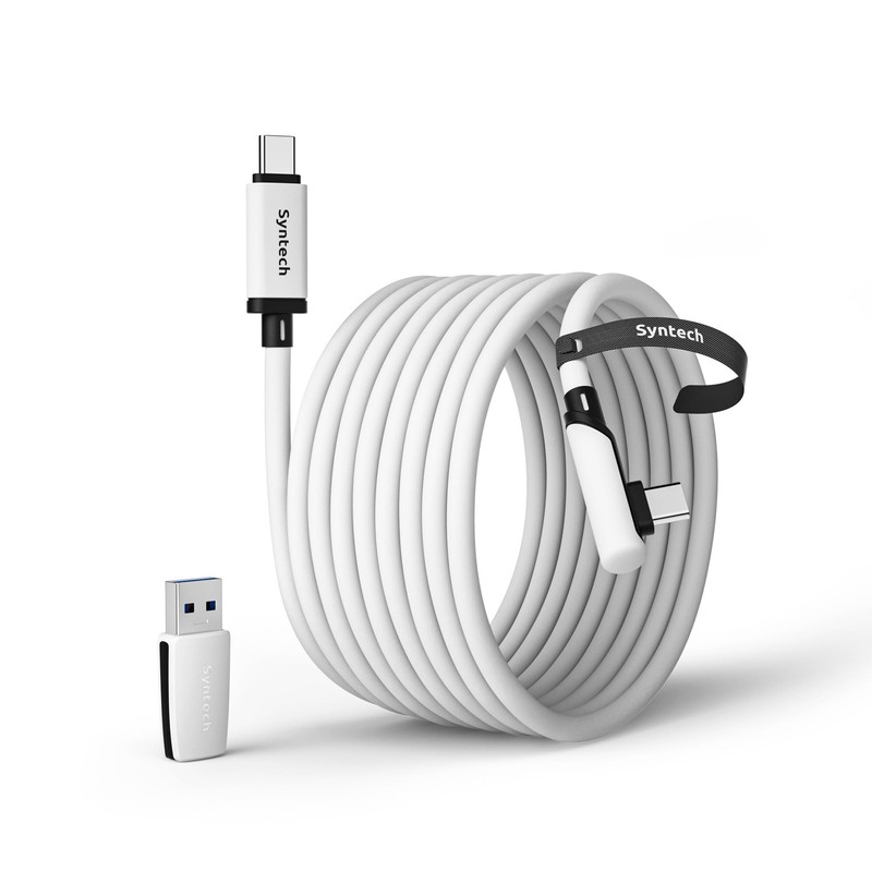 Link Cable 20FT with Oculus/Meta Quest 3/Quest 3S/Quest2//Pico 4 and PC/Steam...