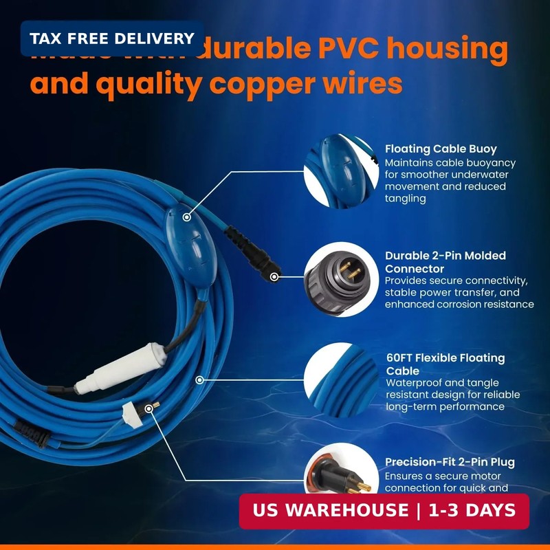 9995884 60ft Cable, Only Compatible with: S100, Echo, Saturn, Cayman, Na gallery