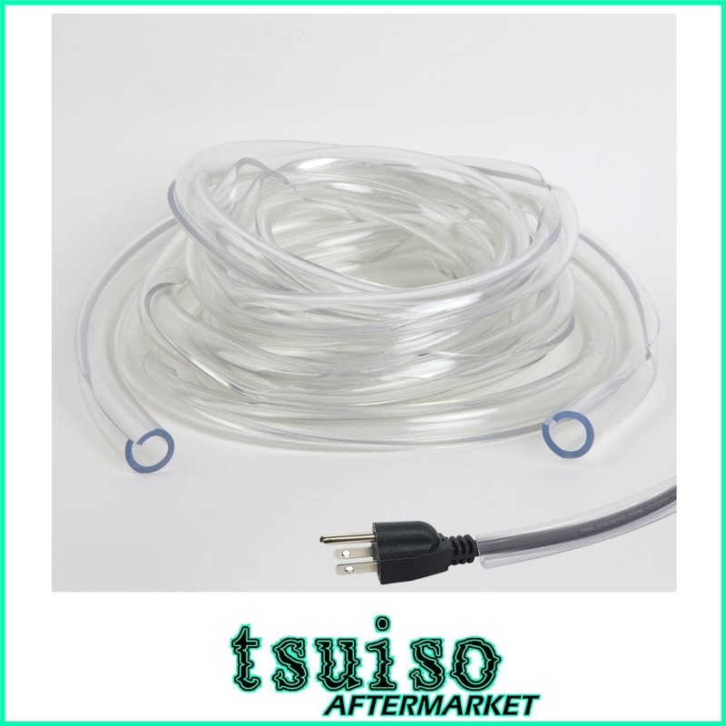 Pet Cable Sleeve - 10ft Clear Protector for Dogs & Cats, Odorless Design