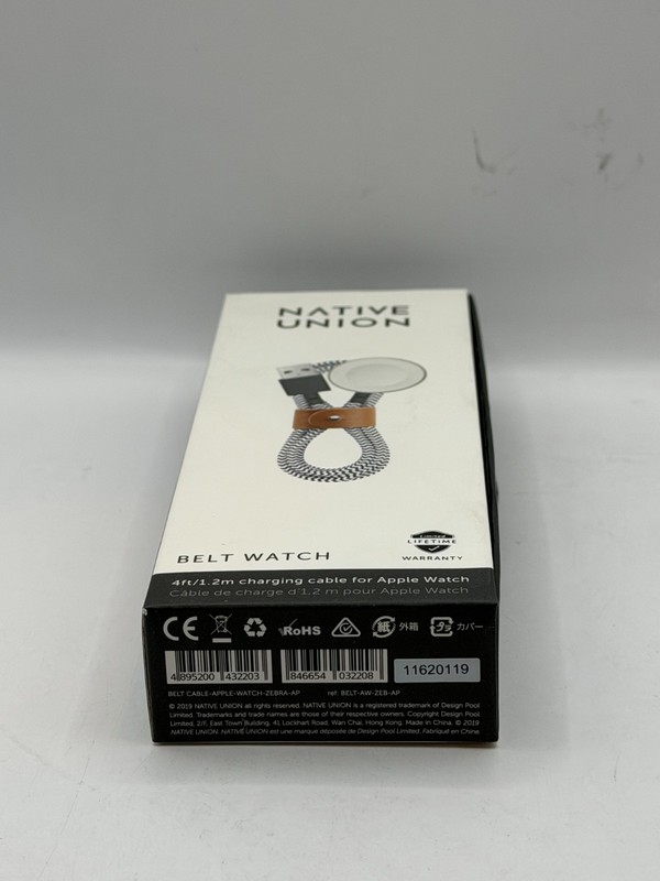 LOT of 10 - Native Union 4ft MFi USB-A Belt Apple Watch Charging Cables - NEW gallery