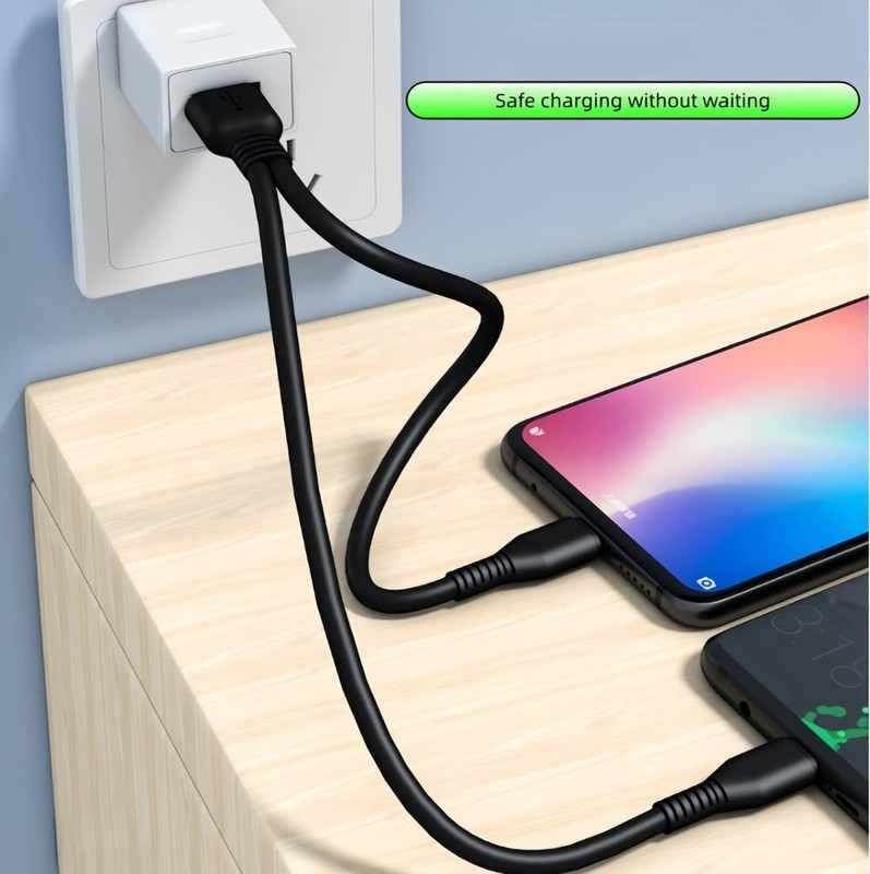 Dual USB-Splitter Charging Cable, 2-in-1 Fast Charge Cord for USB-A Port to -... gallery